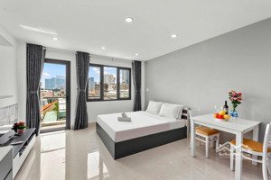 căn hộ ban công, thang máy, tách bếp full nt tại phường 25 bình thạnh