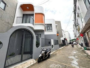 bán nhà đã hoàn công 1 trệt 1 lầu đối diện trường song khuê, 80m2, nguyễn tri phương vào 100m, shr