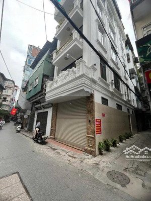 lô góc, bạch mai dt 48m2x6tầng full nội thất cao cấp, thang máy. vỉa hè, ôtô tránh, kd, vp siêu vip