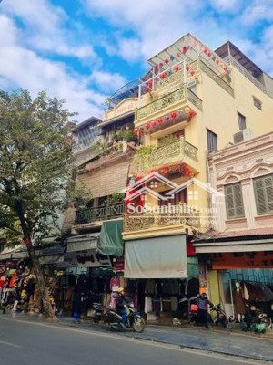 phố cổ hàng bạc - lô góc - vỉa hè - mặt tiền 5m - ô tô tránh - giá chỉ hơn 20 tỷ - cực thanh khoản