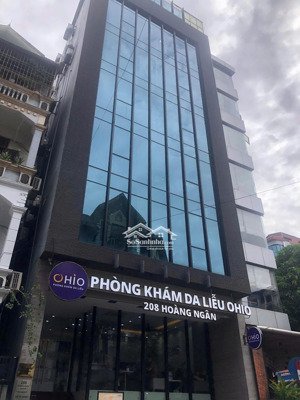 cho thuê nhà mặt phố trung kính, măt tiền 7m, diện tích 125m 9 tầng, vỉa hè rộng , có chỗ gửi xe