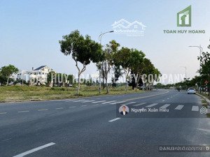 bán đất đẹp đường lê hy cát, dt 200m2 nam việt á đường thông ra sông