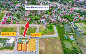 bán đất biệt thự diện tịch 200m2 - mặt tiền 8m - giá chỉ 5tr/m2 - năm cạnh trung tâm xã thọ long