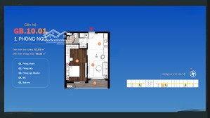 chính chủ cần bán căn hộ 1 pn fiato airport city, nhơn trạch, đồng nai. hướng đông nam,giá 1,950 tỷ