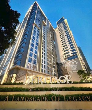 bán căn 2pn+1( sở hữu lâu dài) toà heritage westlake- nhà nguyên bản chưa ở- giá: 13.5 tỷ
