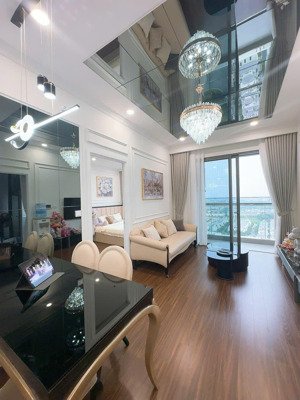 bán căn 1n+ diện tích lớn nhất dự án full nội thất tầng trung, view công viên botanic, giá bán 3tỷ4