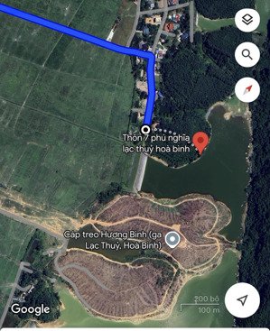 bán đất thổ cư view đẹp tại xã phú nghĩa, lạc thủy, hòa bình, 7,5 triệu/m2, 348 m2