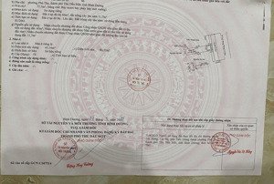 bán nhà trệt lững mặt tiền đường cách mạng tháng 8 , ( sổ hồng hoàn công )