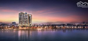 bán căn hộ duplex view hồ tây. 270m2, tầng trung, 4pn, 4wc, nhà thô tại heritage. lh 