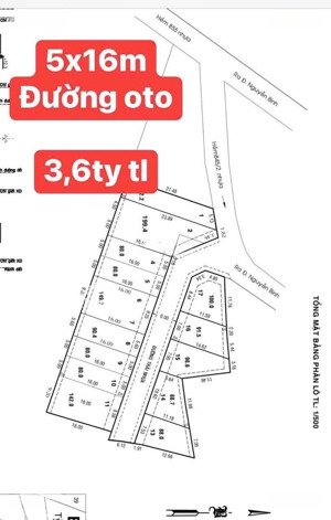 3,6 tỷ 80m2 full thổ cư, đường xe hơi 7m.sát 3 trường đh,gsmetro