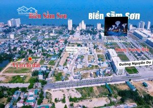 bán lô đất tđc công vinh sát quảng trường biển sầm sơn giá chỉ 2x triệu/m2 đã có sổ