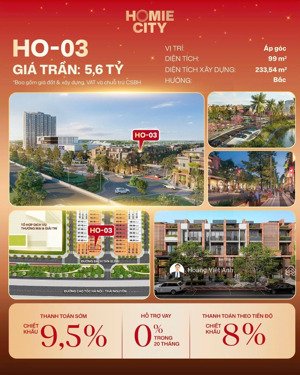 [cơ hội vàng cho nhà đầu tư] căn góc siêu hot ho-03 homie city phổ yên