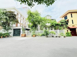 hiếm nhà biệt thự sân vườn quan chức cấp cao nơi đáng sống, 296m2 mt: 16m an ninh tốt, giá: 145 tỷ