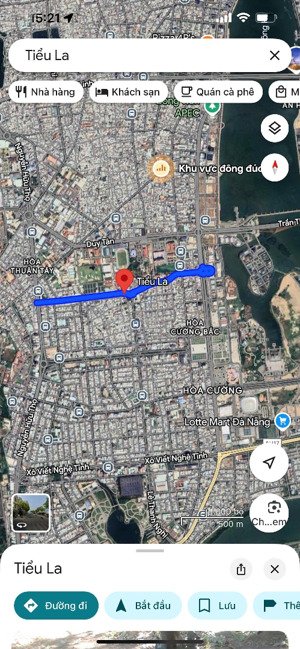 bán lô góc đẹp 2 mt đường 10m5 tiểu la, gần núi thành, hoà cường bắc, hải châu