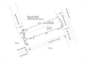 đất thổ cư biệt thự ngang 9,5m dài 36m hai mặt tiền yên tĩnh đẹp