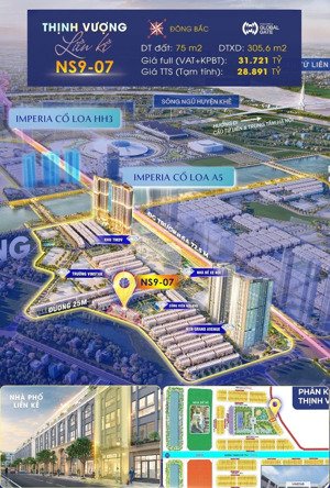 (hàng cđt) căn biệt thự liền kề đẹp nhất dự án duy nhất còn lại, giá chưa tăng