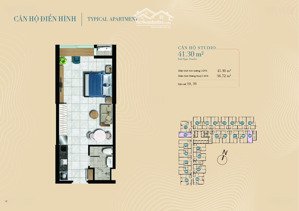 căn 1pn the gió view nội khu tầng 10. giá chỉ 1,9 tỷ. thanh toán đến khi nhận nhà chỉ 21% ~456tr