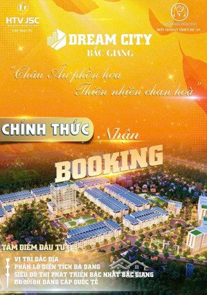 bán đất nền dự án dream city bắc giang, 65 triệu/m2, 85m2, hàng hot!