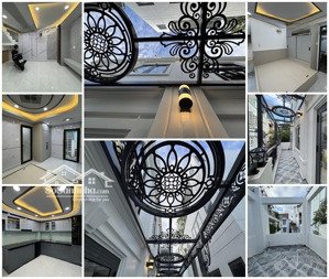 biệt thự mini thiết kế tân cổ điển đẹp lung linh mặt tiền thụt (sát và lk mặt tiền) đoàn thị điểm