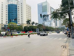 thật 100% mặt phố trần duy hưng! dt 86m, vỉa hè, mặt tiền rộng, kinh doanh