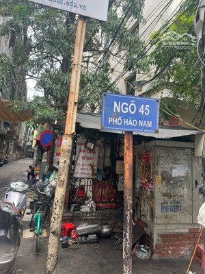 bán nhà -ngõ 45 hào nam -đống đa -mặt ngõ ô tô kinh doanh -dt 55m2x 5 tầng mt 5,5m giá 17.5tỷ