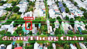 bán lô góc tái định cư đất lành (đường 13m và đường 5m song song đường phong châu)