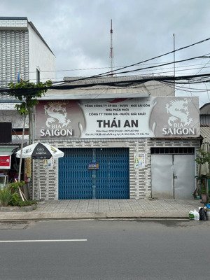 cho thuê nhà mặt phố đường tầm vu, cầu hưng lợi, cần thơ 270m2