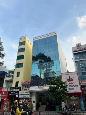 gia đình tôi bán chia tài sản. nhà lê văn sỹ, p13, quận 3. dt: 180m2 (9x20m) - hầm 7 tầng. 41 tỷ