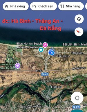 lô đất biển,(đà nẵng) cách biển 100m, mặt tiền đường 80m,vuông vức,