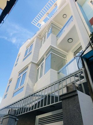 bán nhà bình thạnh sát mặt tiền chu văn an - gần hv cán bộ - 4 tầng (6x12m) mới cứng ở ngay - 9.5tỷ