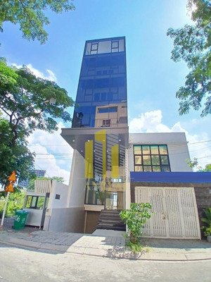 tòa văn phòng 500m2 hầm 5 lầu + thang máy - giá 65 triệu
