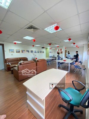 cho thuê văn phòng hạng b mặt đường phạm hùng, dt 58m2 giá thuê chỉ 12.5tr/tháng