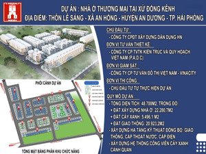 mở bán dự án xây nhà xứ đồng kênh phường an hồng hồng bàng hải phòng