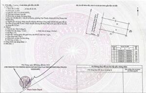 Bán đất đường Pasteur Nha Trang, Khánh Hòa, cách biển chỉ 300m • Diện tích: 71,4m2 Ngang 5,6m. Hướng Tây Bắc • Hiện trạng có sẵn nhà cấp 4 cũ. Đường rộng 20m. Giá bán: 20,6 tỷ