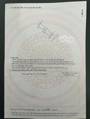 cần bán 2 lô đất cuối cùng tại thôn hoa sơn trung giã hà nội vị trí đắt giá tiềm năng sinh lời cao