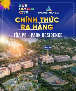 quỹ ngoại giao p6 độc quyền đẹp nhất dự án sun hà nam
