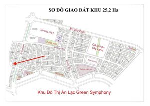 bán lô 46m cạnh đường 30m thông sang an lạc đường 20m cực thoáng gần trường học công viên giá 1xxtr
