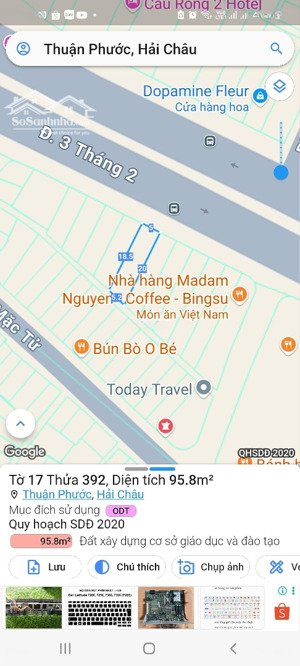 bán nhà riêng tại đường 3/2, hải châu, đà nẵng, giá ưu đãi 150 triệu / m2, 95m2