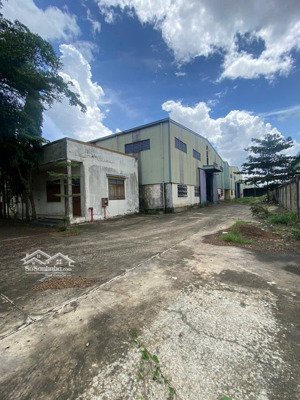 cho thuê xưởng trong cụm công nghiệp nhị xuân, hóc môn. dt 7400m2, giá 240tr/tháng, lh 