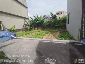 nhỉnh 6 tỷ cc bán đất đẹp siêu tiềm năng xuân canh đông anh 57,5m2 đường oto gần vin và cầu tứ liên