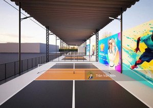 cho thuê mặt bằng sân tập pickleball tại hoàng mai quy mô 1000m2 5-6 sân hiện đại. lh0913572439