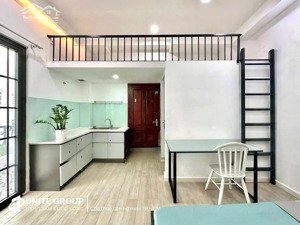 cho thuê căn 1 giường 1 gác bancol full nt gần lotte mart, chợ tân quy quận 7