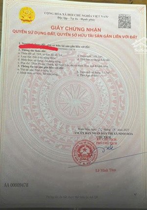cần bán trả nợ căn nhà nát cấp 4 tại thôn phong thạnh, nam ninh hòa