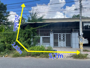 nhà full thổ 188m2 đường số1, châu thành, tây ninh - qh thông 3 mặt tiền