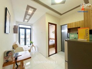 cho thuê căn hộ 1pn full nội thất có ban công đường thích quảng đức, phú nhuận