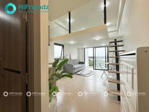 cho thuê căn hộ duplex full nội thất kèm balcon, toà nhà đầy đủ tiện ích ngay võ văn hát, thủ đức