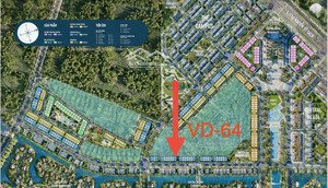 căn shophouse xẻ khe vị trí siêu đẹp để kinh doanh