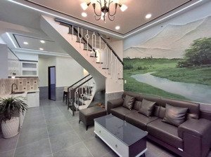 độc lạ bình dương!!! nhà quận 12 52m2 chỉ 1 tỷ 990 nghe như đùa, mà là thật!! shr- mt hà huy giáp
