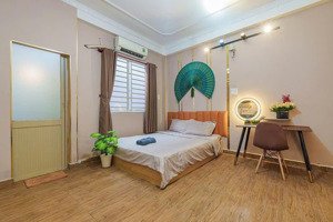 cho thuê studio mặt tiền võ văn kiệt - nhiều cửa sổ máy giặt riêng gần cầu ông lãnh, hầm thủ thiêm