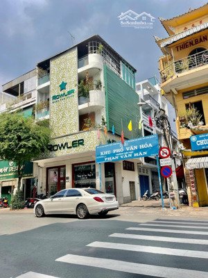 giá đầu tư! bán nhà siêu vị trí góc 2 mặt tiền phan đăng lưu (13x25m) 4 tầng hđ 275 tr/th chỉ 34 tỷ